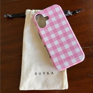 Burga (Think Pink) MagSafe phone case for iPhone 16